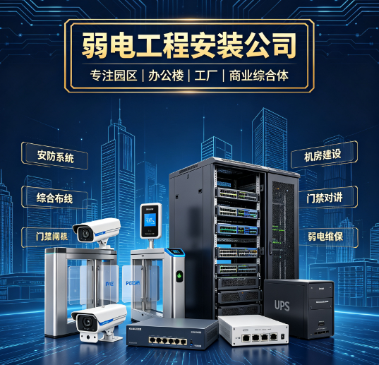 广州弱电工程公司/电工程哪家专业/弱电工程公司排名